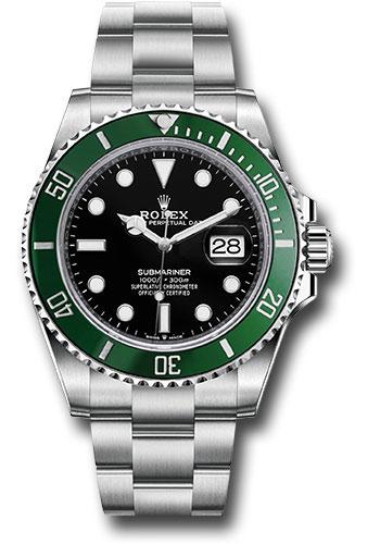 Rolex Steel Submariner Date Watch - The Starbucks - Green Bezel - Black Dial - 2020 Release - 126610LV