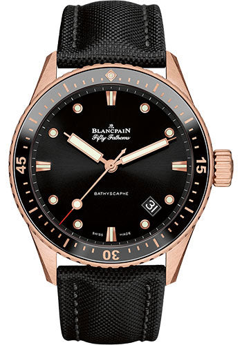 Blancpain Fifty Fathoms Bathyscaphe Watch - 5000-36S30-B52 B