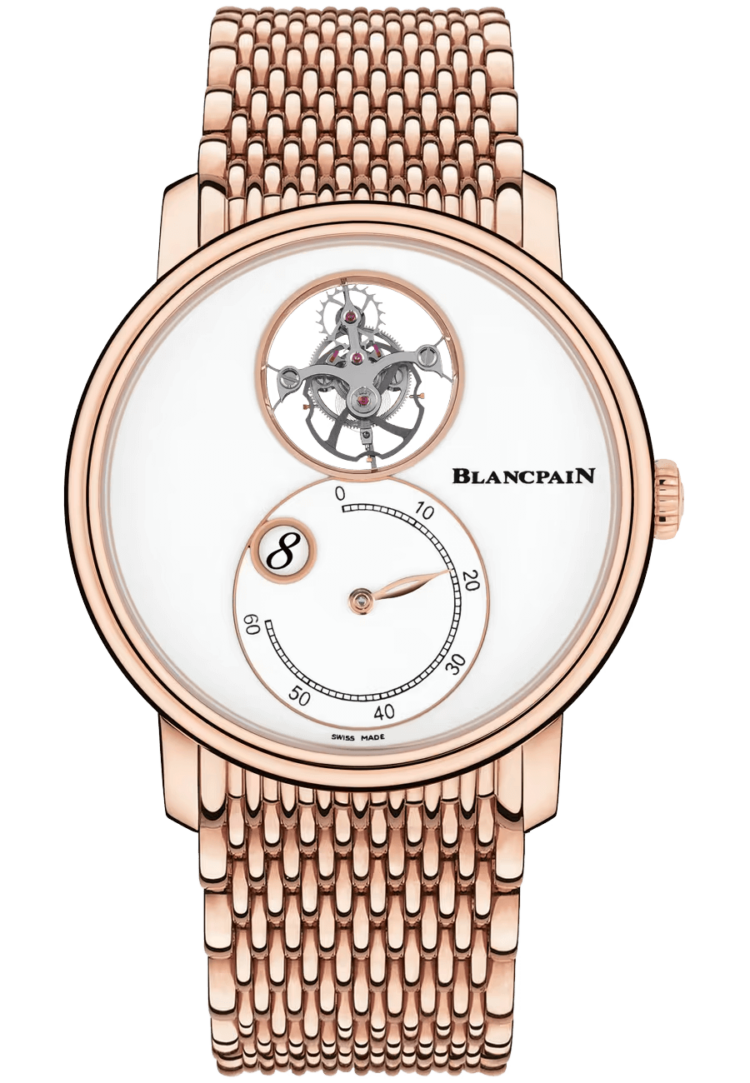 Blancpain Villeret Tourbillon Heure Sautante Minutes Retrograde Men's Watch - 66260 3633 MMB