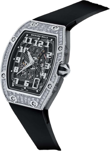 Richard Mille Medium Set Factory Diamonds 40mm Openworked Dial | RM67-01
