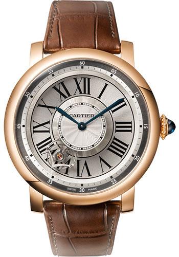 Cartier Rotonde de Cartier Astrotourbillon Watch - 47 mm Pink Gold Case - W1556205