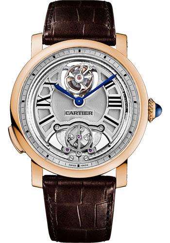 Cartier Rotonde de Cartier Minute Repeater Flying Tourbillon Watch - 45 mm Pink Gold Case - W1556229