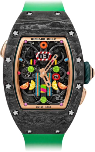 Richard Mille Special Edition "Kiwi" Openworked Dial | RM037