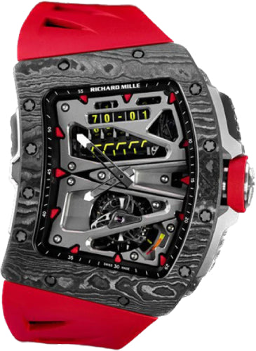 Richard Mille Chronograph Tourbillon Alain Prost 50mm Openworked Dial | RM70-01
