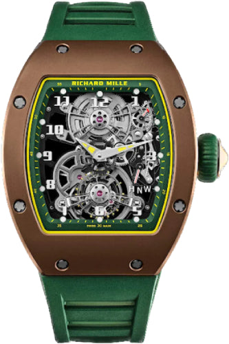 Richard Mille Chronograph Tourbillon Brown Cermet 48mm Openworked Dial | RM17-01 (1)
