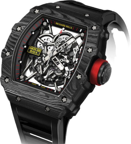 Richard Mille Rafael Nadal Carbon 50mm Openworked Dial | RM35-02 