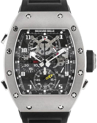 Richard Mille Titanium Chronograph 48mm Openworked Dial | RM004
