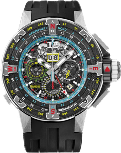 Richard Mille Automatic Flyback Chronograph Les Voiles de St Barth Open-Work Dial | RM60-01