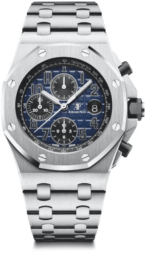 Audemars Piguet Royal Oak Offshore 42mm Selfwinding Chronograph Platinum Blue - 26470PT.OO.1000PT.02