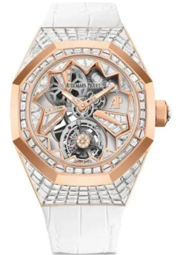 Audemars Piguet Royal Oak Concept Flying Tourbillon Openworked 38.5mm Rose Gold "Skeleton" | 26227OR.ZZ.D011CR.01