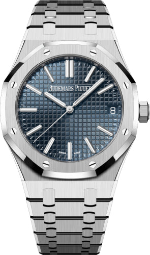 Audemars Piguet Royal Oak  41mm  Selfwinding "50th Anniversary" Stainless Steel Blue Dial - 15510ST.OO.1320ST.01